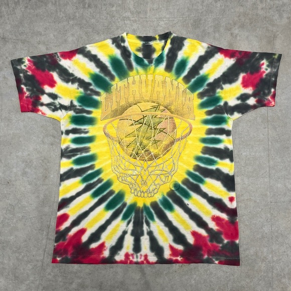 1996 Grateful Dead Lithuania Shirt - Picture 1 of 12